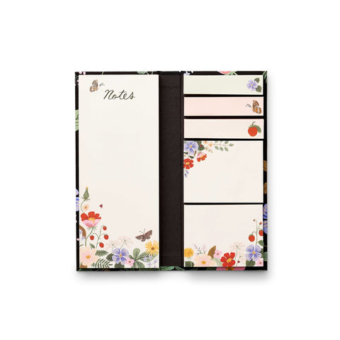 Rifle Paper Co: Strawberry Fields Sticky Note Folio - The Teaching Tools