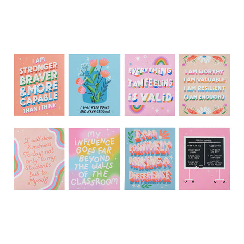 Artsy Affirmations: 8 Pack Affirmation Cards - The Teaching Tools
