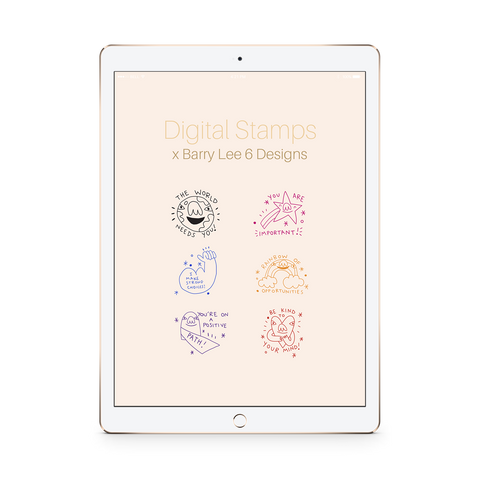 Digital Stamps Pack x Barry Lee: 6 Designs - The Teaching Tools