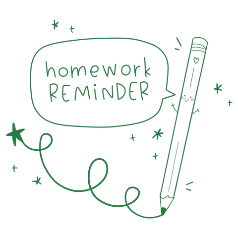 Homework Reminder - The Teaching Tools