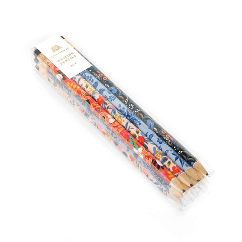 Rifle Paper Co: Floral Graphite Pencils (12 Pack) - The Teaching Tools