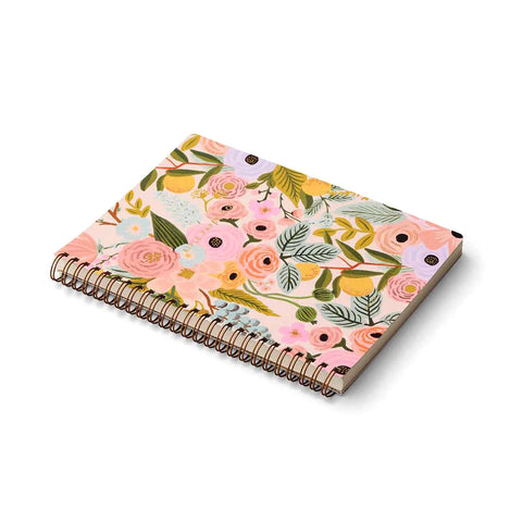 Rifle Paper Co. Garden Party Pastel Spiral Notebook - The Teaching Tools