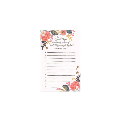 Rifle Paper Co: Notepad - Great Things - The Teaching Tools