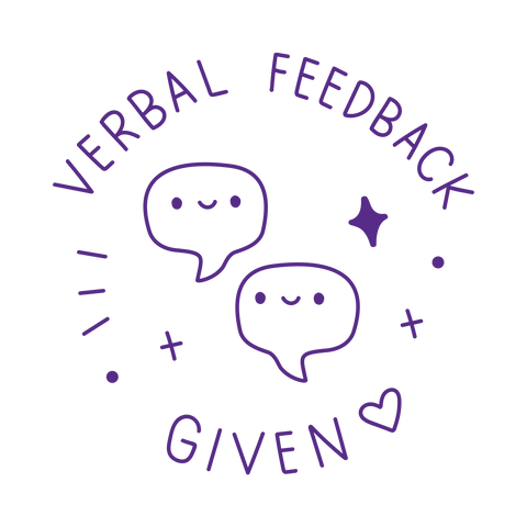 Verbal Feedback - The Teaching Tools