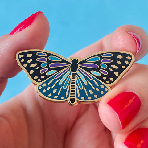 Set Yourself Free Butterfly Enamel Pin - The Teaching Tools