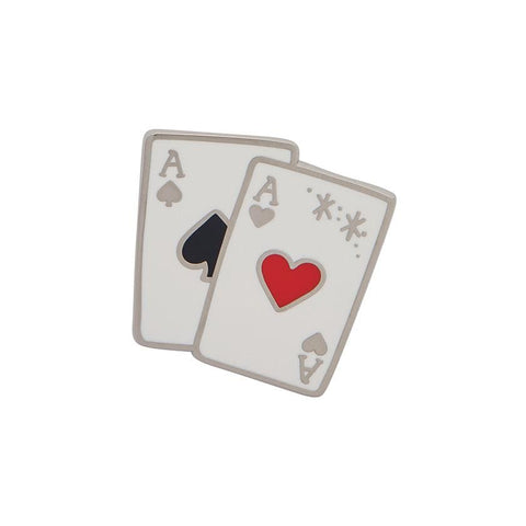 Card Trick Enamel Pin - The Teaching Tools